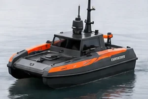 Uncrewed Surface Vessel used for environmental monitoring